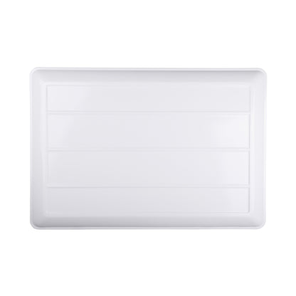 Melamine Rectangular Tray - White