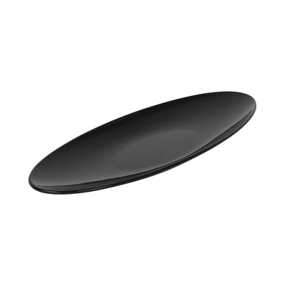 Melamine Oblong Salmon Platter - Black