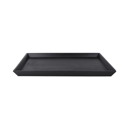 Melamine Rectangular Tray - Black