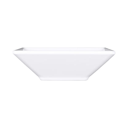 Melamine Square Bowl - White