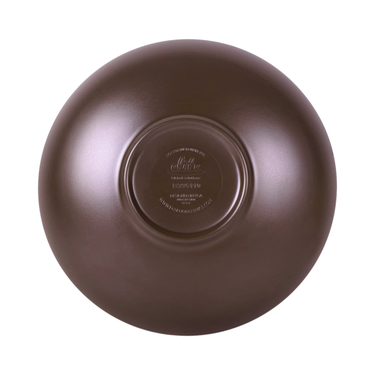 Melamine Round Bowl - Stardust Green