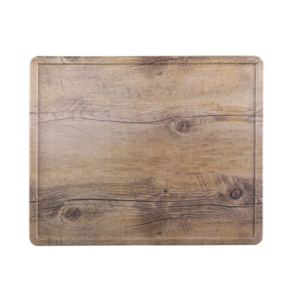 Melamine Rectangular Serving Board - Driftwood