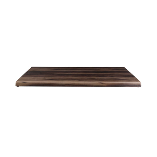 Melamine Rectangular Riser - Hickory Wood