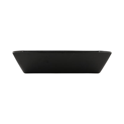 Melamine Rectangular Bowl - Black