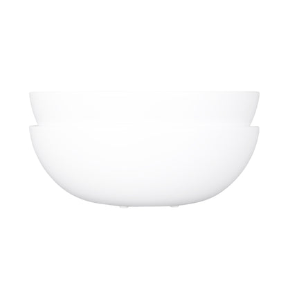 Melamine Round Bowl - White