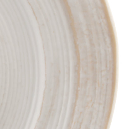 Melamine Irregular Round Bowl - Off White Design