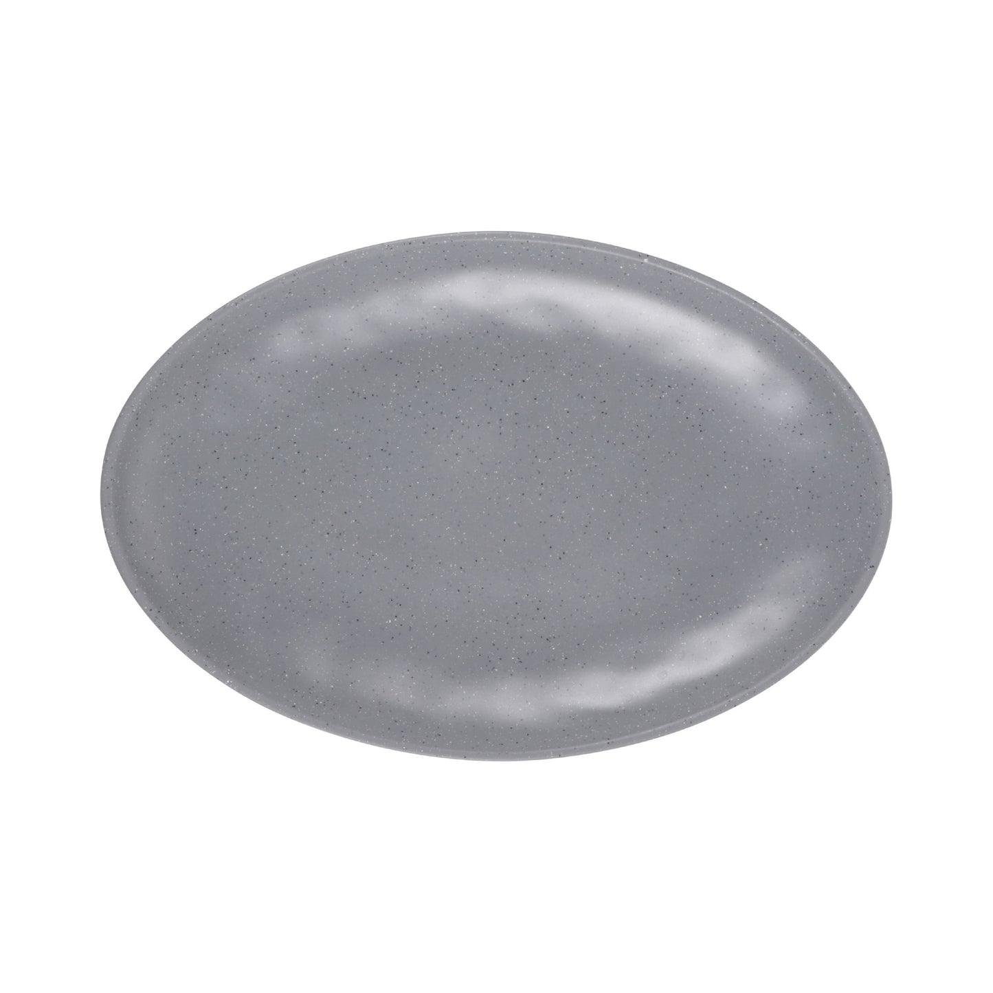 Melamine Oval Platter - Granite Stone