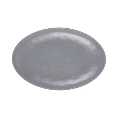 Melamine Oval Platter - Granite Stone