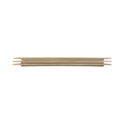 Melamine Rectangular Faux Wood - Bamboo