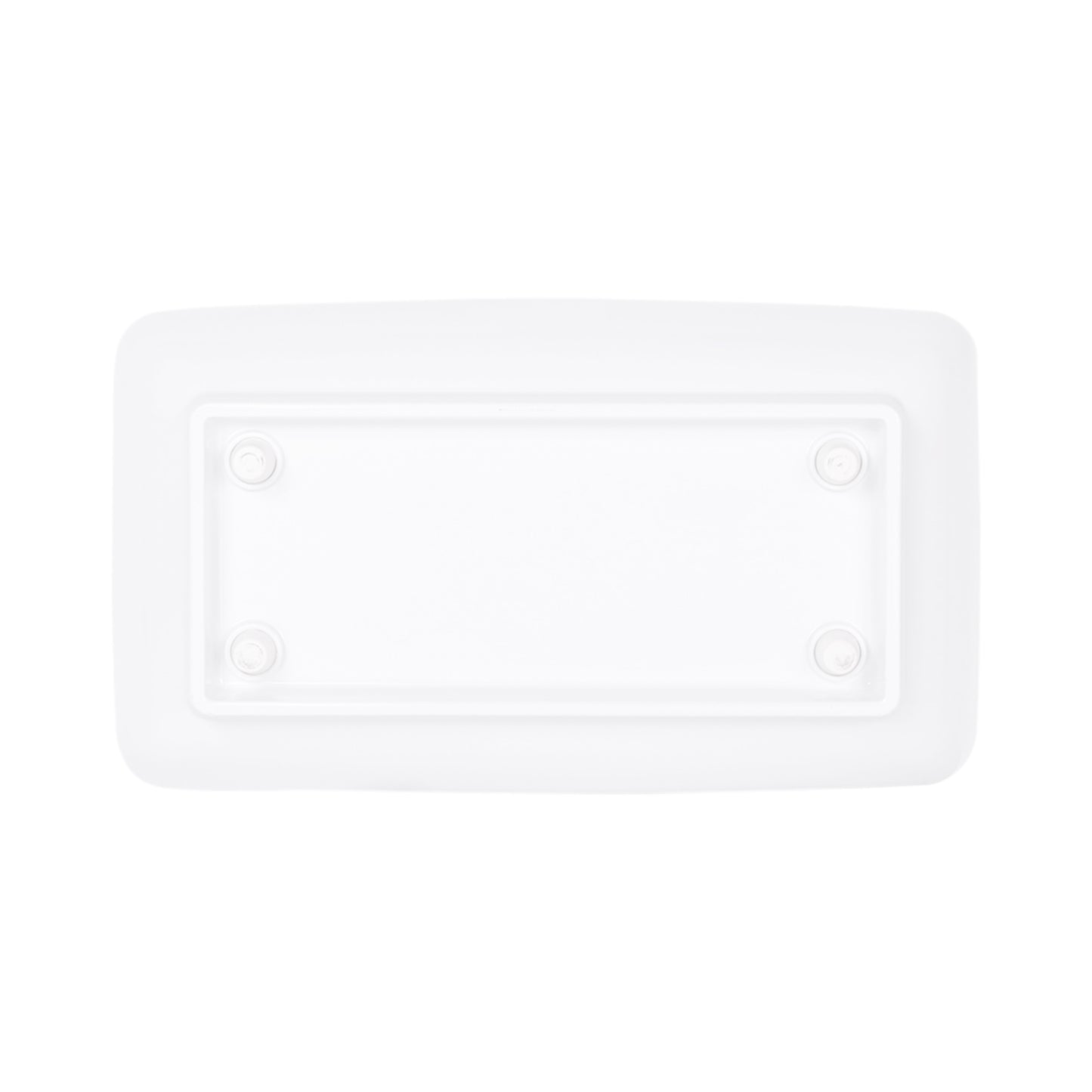 Melamine Rectangular Platter - White