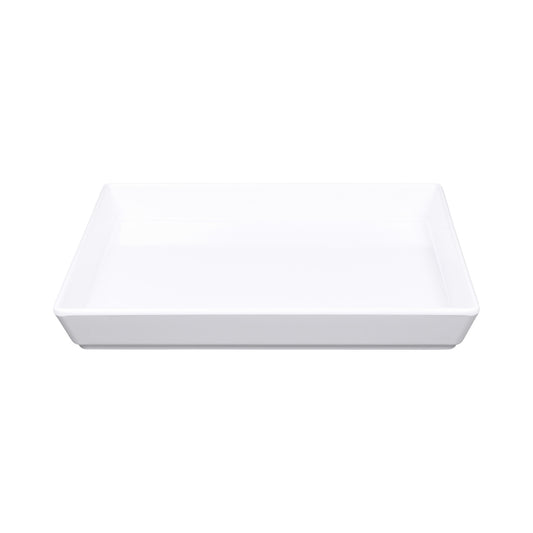 Melamine Rectangular Bowl - White