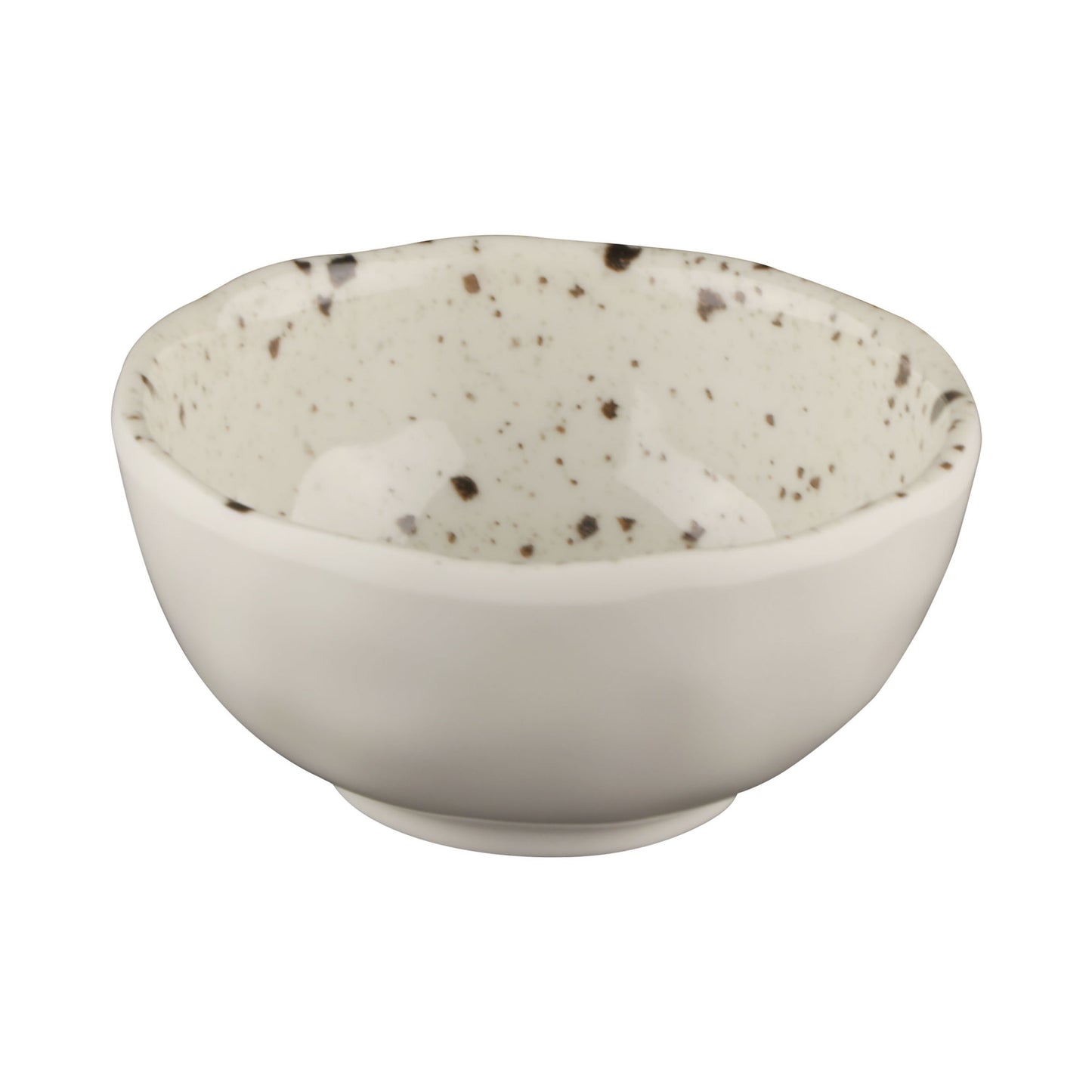 Melamine Round Bowl - Chocolate Chip