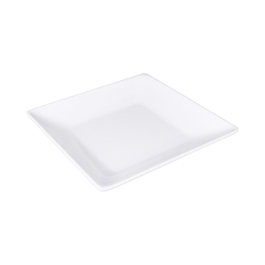 Melamine Square Plate - White