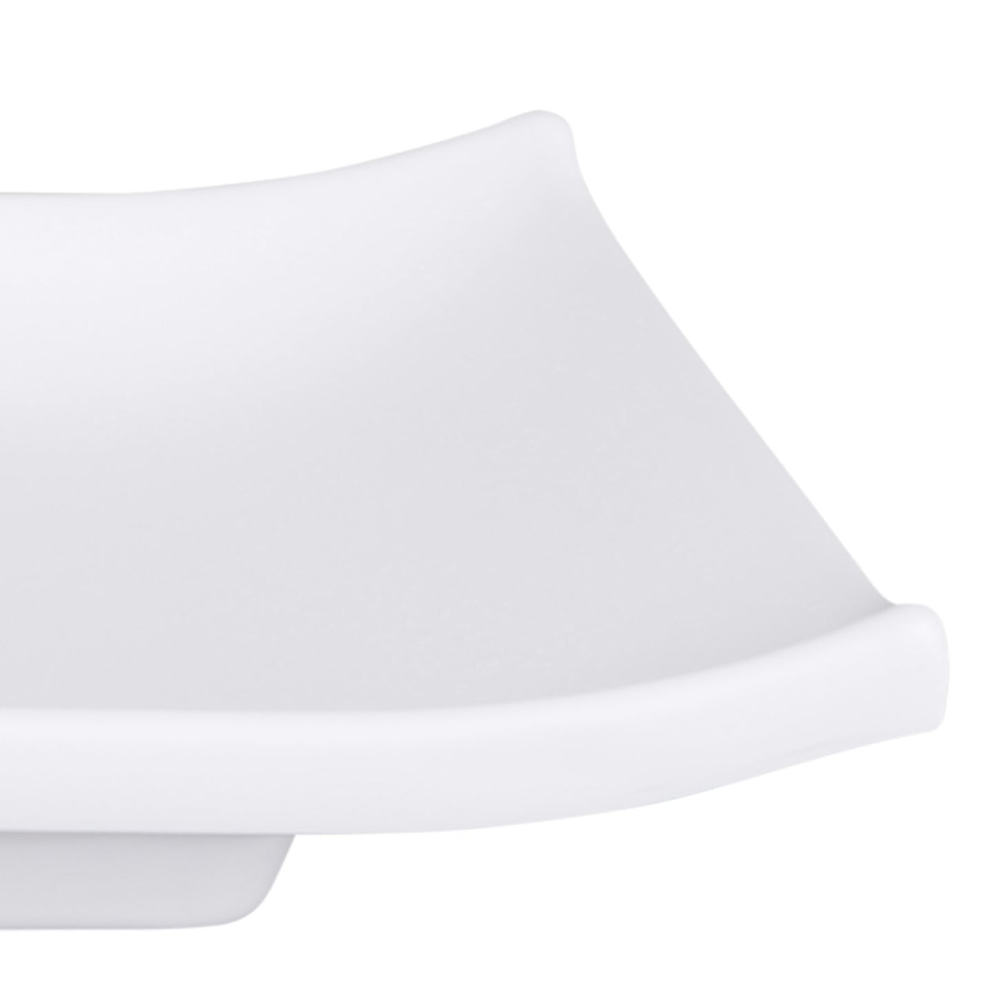 Melamine Rectangular Tray - White