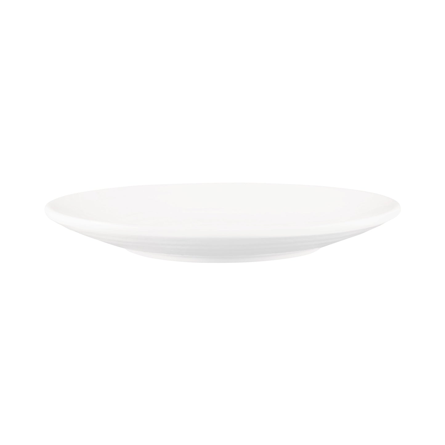 Melamine Round Pebble Plate - White