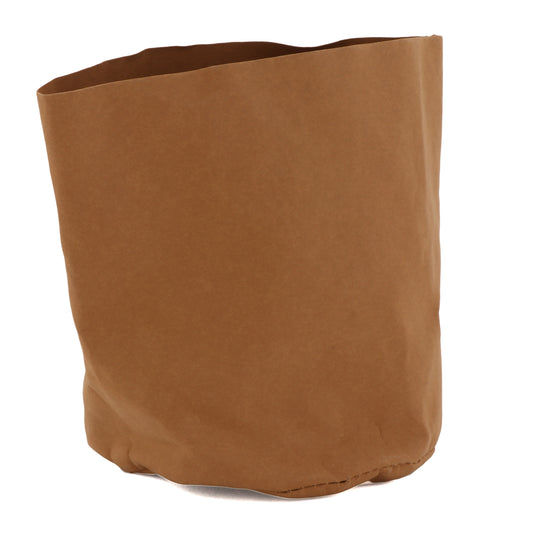 4.75" Dia. Washable & Reusable Paper Bag / Bread Basket, 5.5" tall unrolled, set of 2