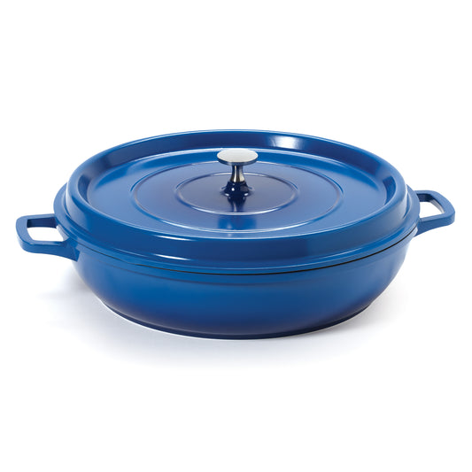 4.5 qt. (5 qt. rim-full), 12.63" Induction Ready Round Braiser
