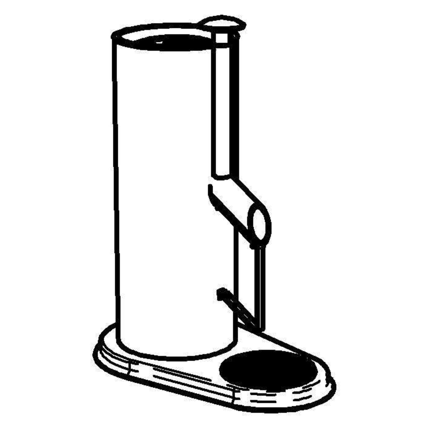 GASTRO Granulated Sugar Dispenser 'Uno'  Stainless Steel