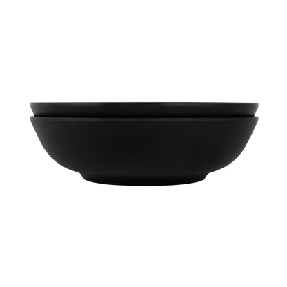 Melamine Round Bowl - Black