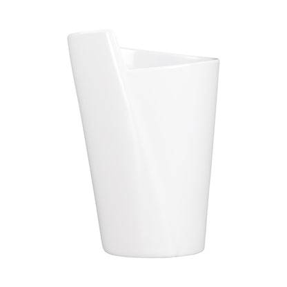 Melamine Medium Spiral Crock - White