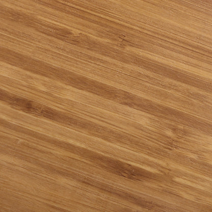 Melamine Round Serving Board - Bamboo