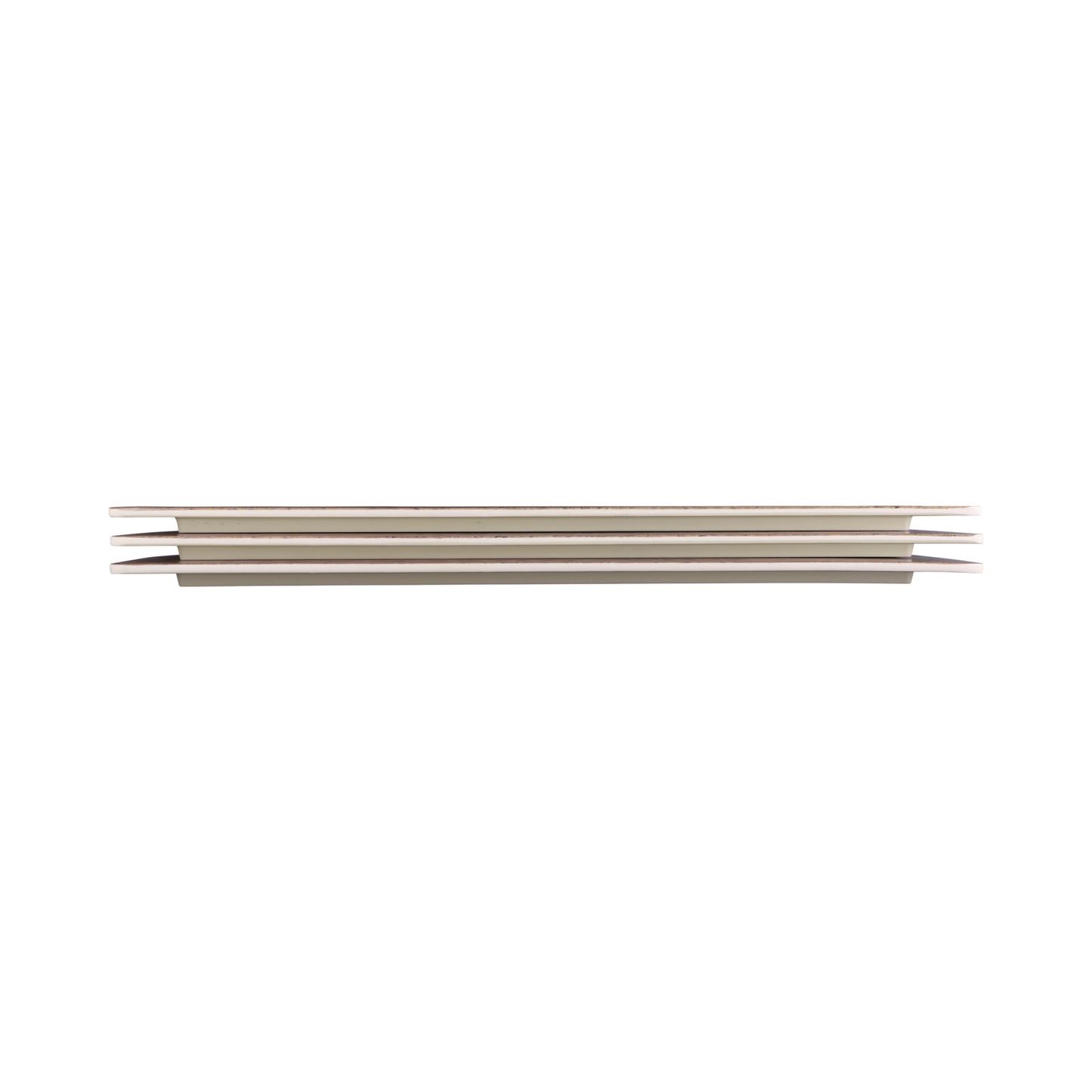 Melamine Rectangular Faux Wood - Driftwood
