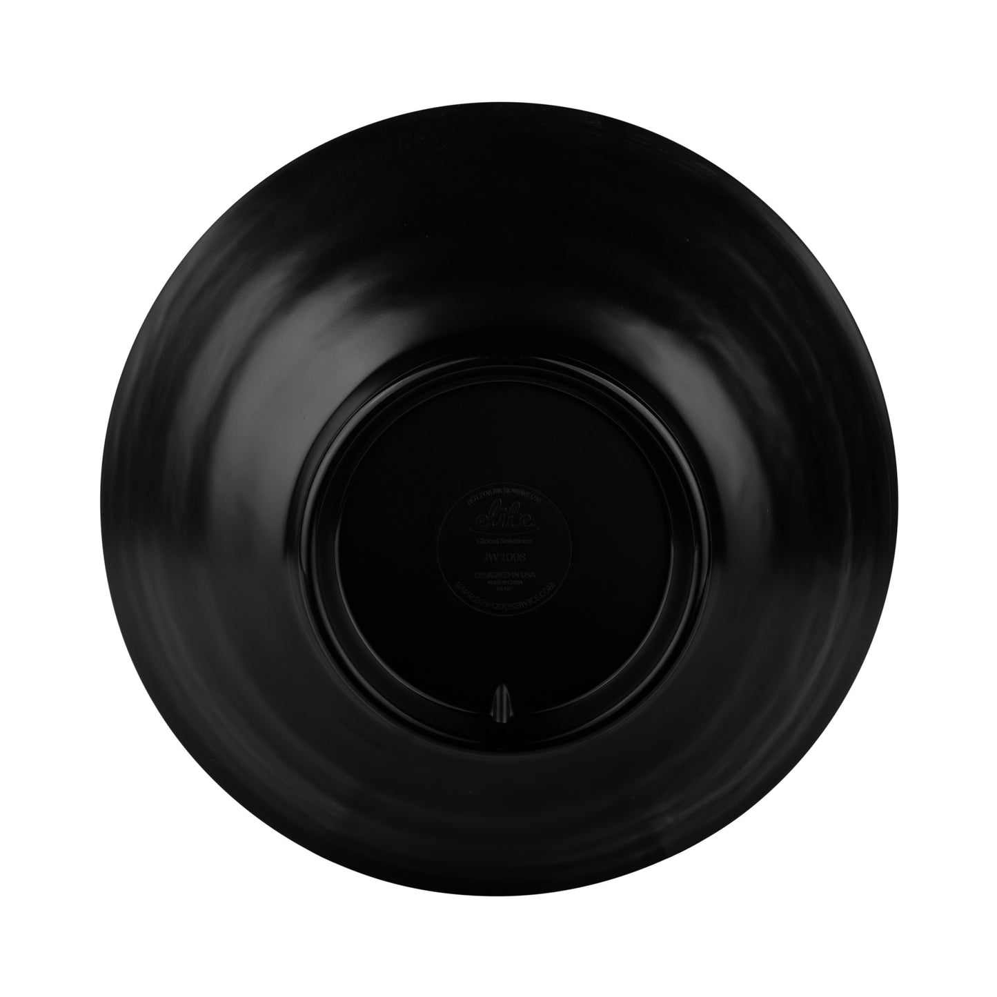 Melamine Bowl - Black