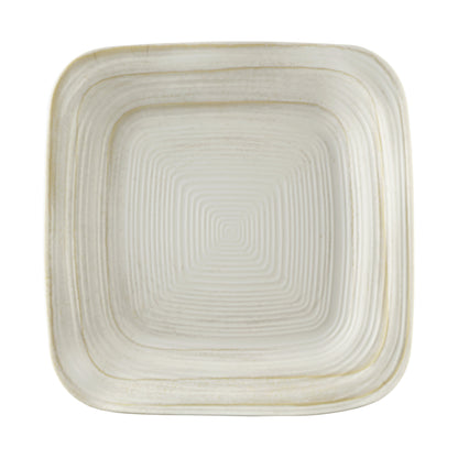 Melamine Irregular Square Plate - Off White Design