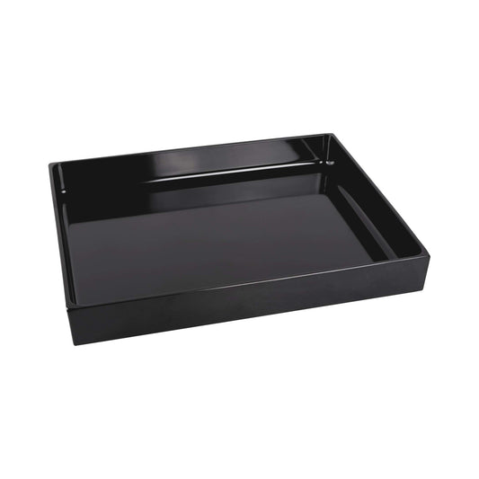 Melamine Rectangular Bin - Black