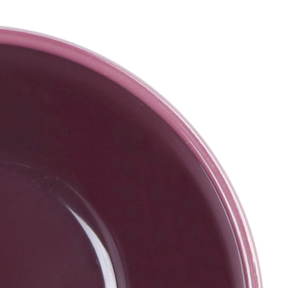 Melamine Round Bowl - Purple Glaze