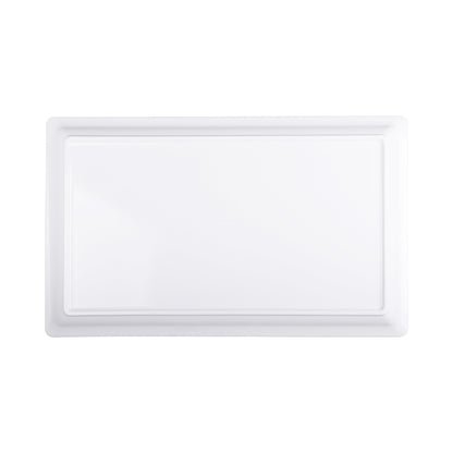 Melamine Rectangular Serving Platter - White