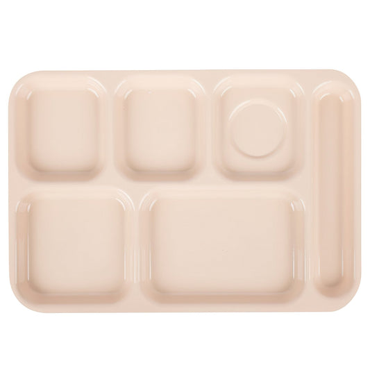 14.25" x 9.75" Right Handed 6-Compartment Tray, 0.875" Tall