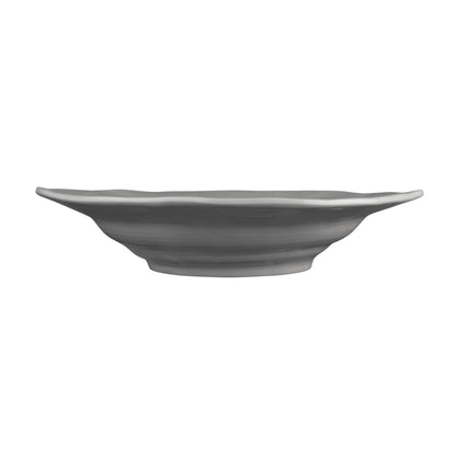 Melamine Irregular Round Serving Bowl - Gray