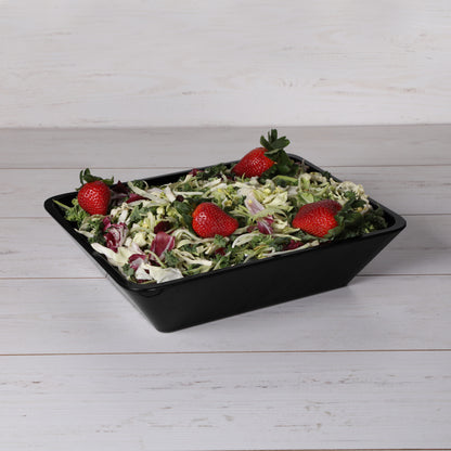 Melamine Rectangular Bowl - Black