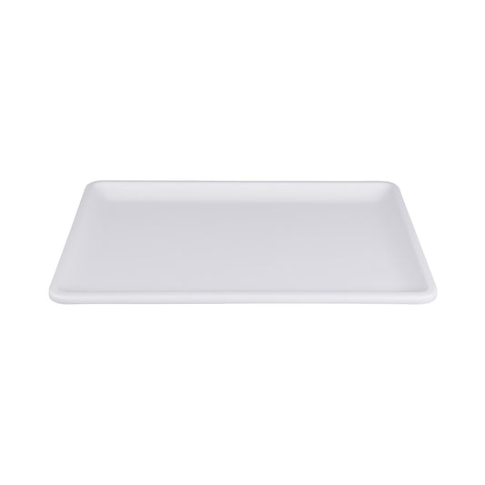 Melamine Rectangular Serving Platter - White