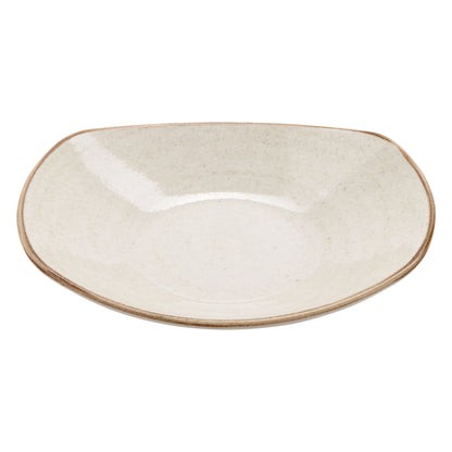 34.3 oz. Beige Porcelain Pasta Bowl, 10 5/8" x 9 3/4", Corona Artisan Beige (Stocked) (12 Pack)