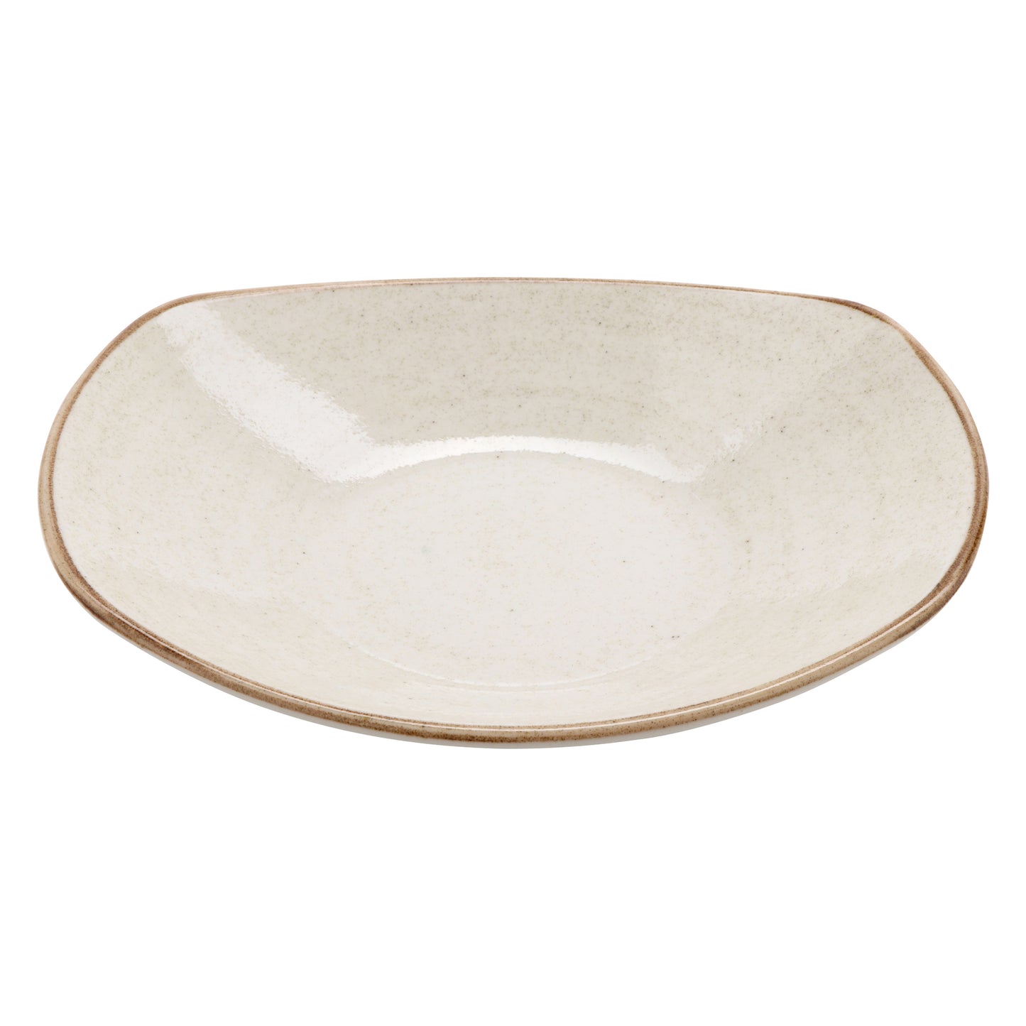 34.3 oz. Beige Porcelain Pasta Bowl, 10 5/8" x 9 3/4", Corona Artisan Beige (12 Pack)