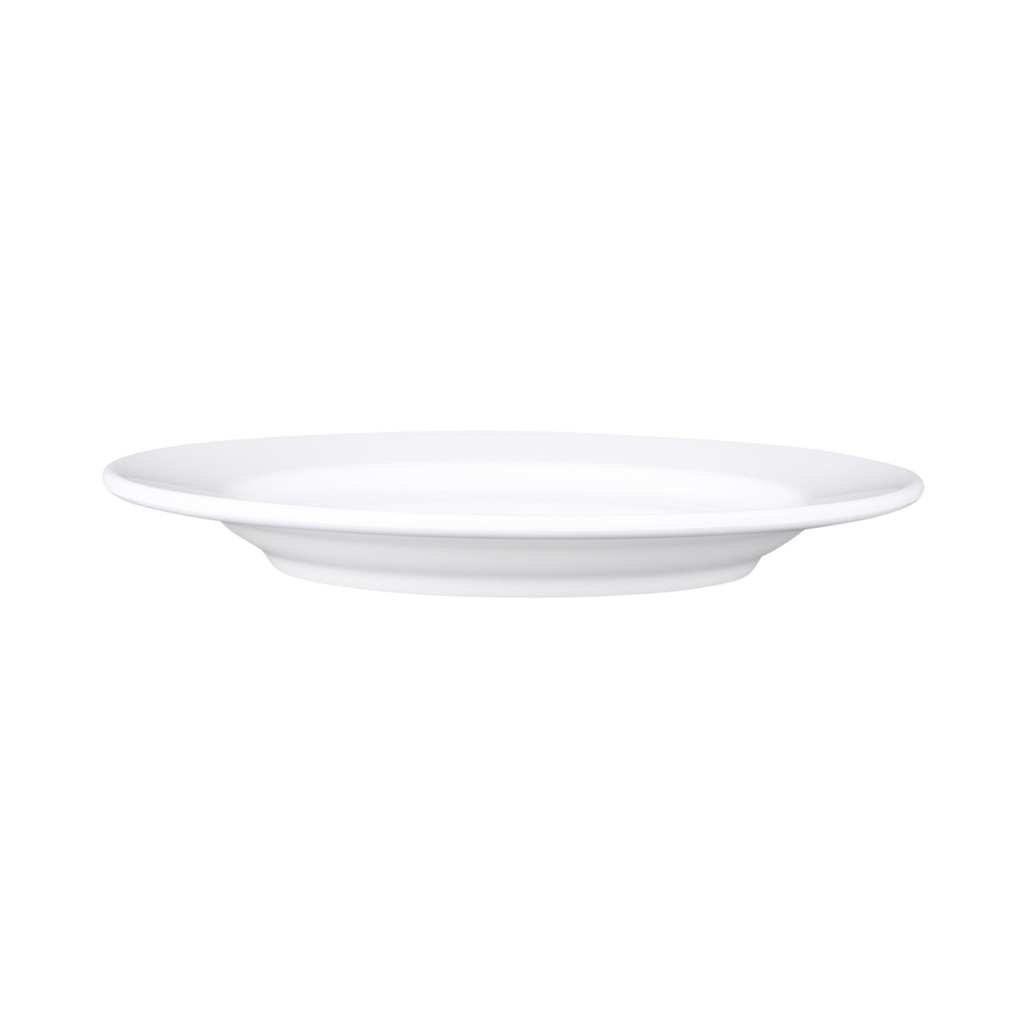 Melamine Round Saucer - White