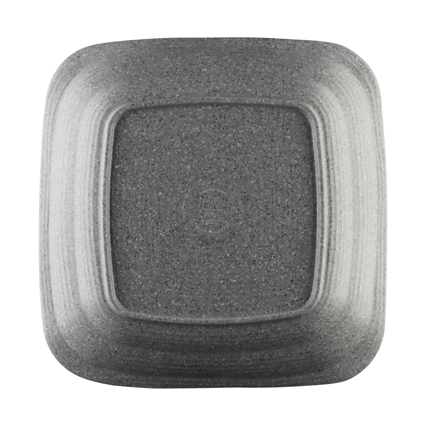 Melamine Irregular Square Bowl - Granite Stone Design