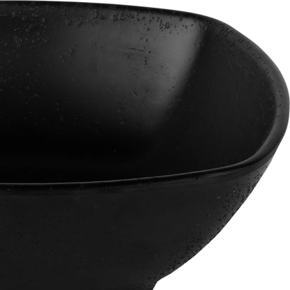 Melamine Square Bowl - Black