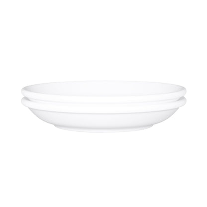 Melamine Coffee Saucer - White