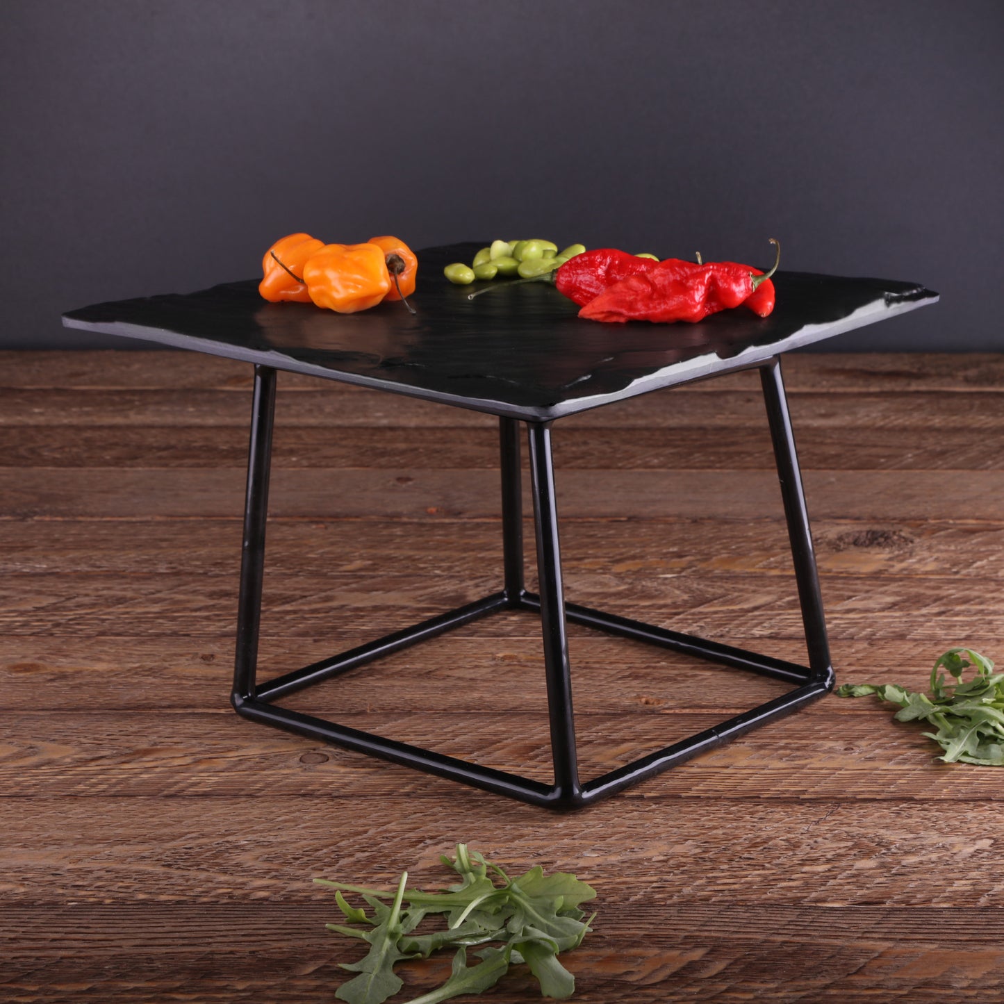Rubbercoated Steel Rubber Coated Steel Pedestal - Black