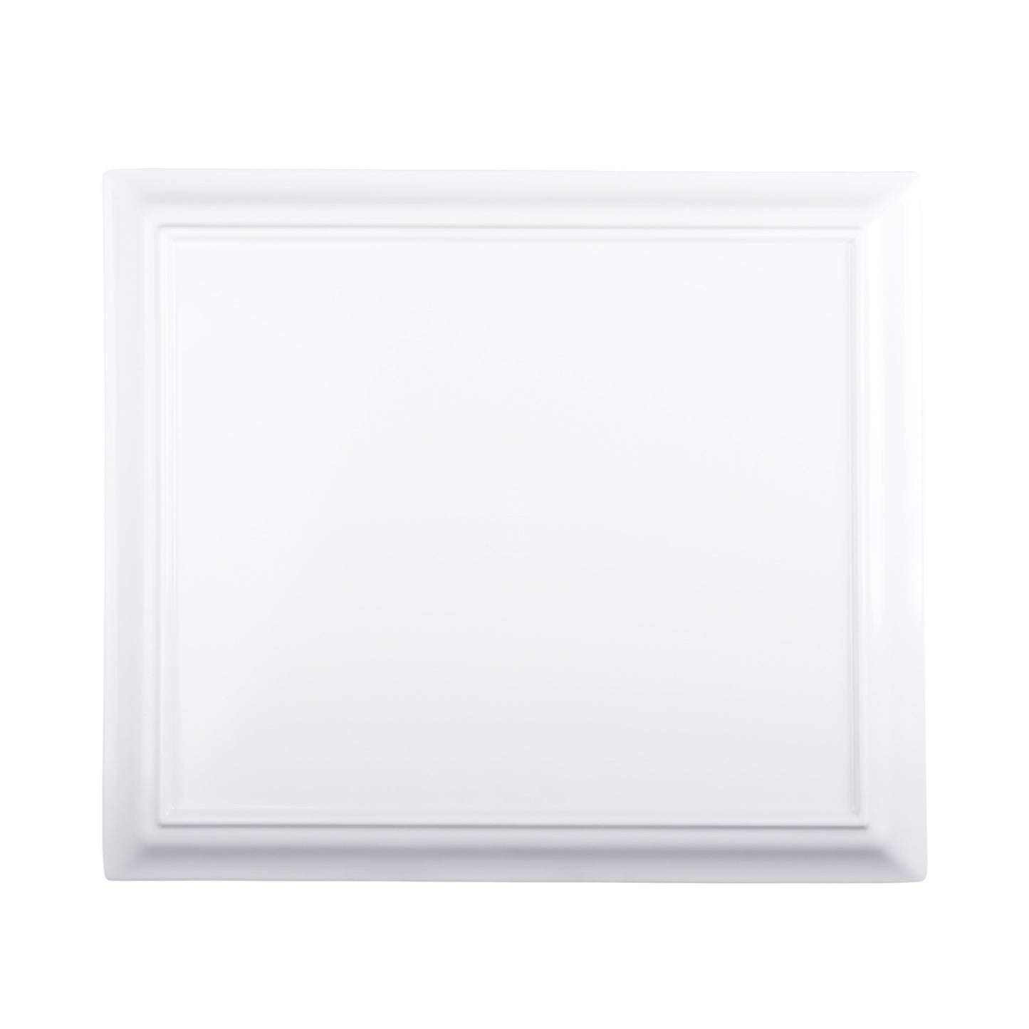 Melamine Rectangular Serving Platter - White