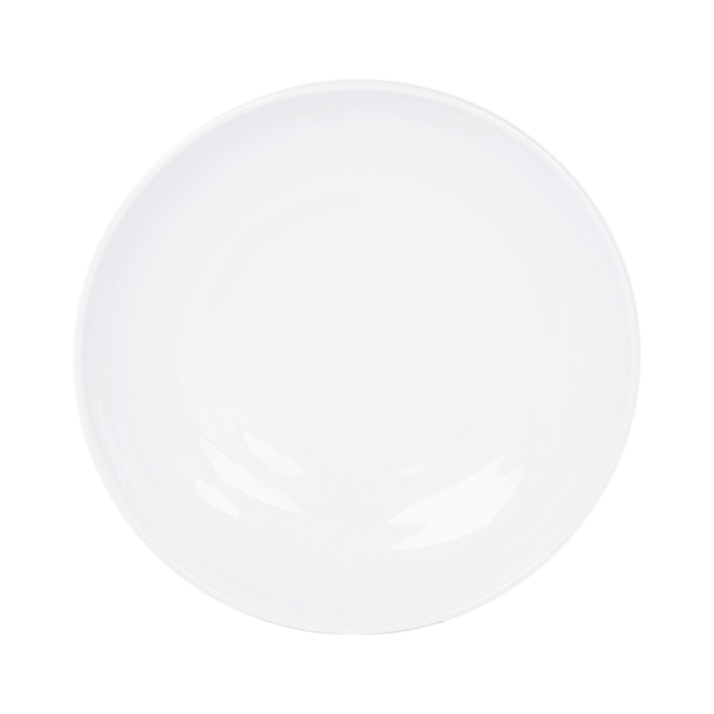 Melamine Round Bowl - White