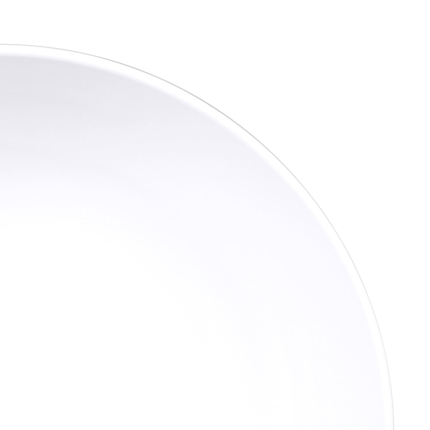 Melamine Large Round Bowl - White