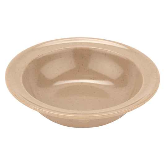 5 oz. (5.2 oz. Rim-Full), 4.75" Rimmed Bowl, 1.25" Deep (12 Pack)