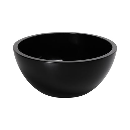 Melamine Round Bowl - Black