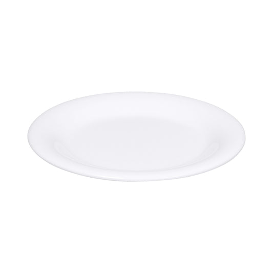 Melamine Round Plate - White