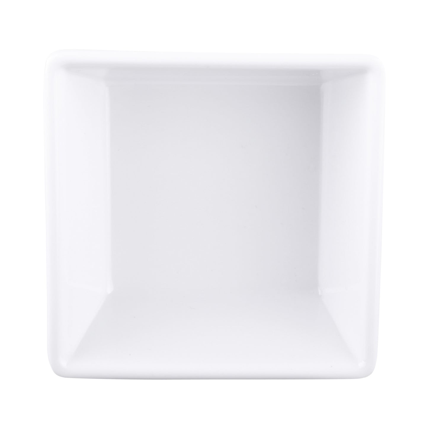 Melamine Square Ramekin - White
