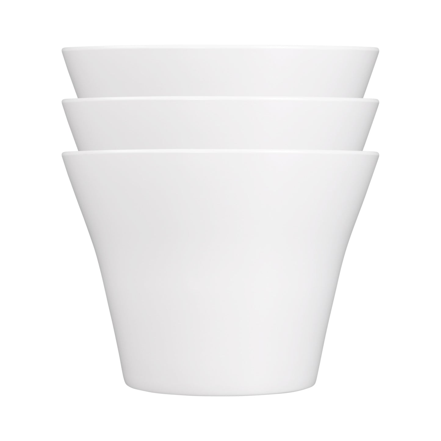 Melamine Large Crock - White